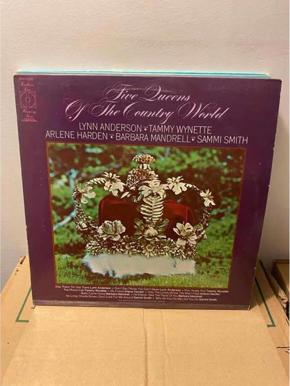 Lynn Anderson And More - Five Queens of the Country World Vintage 33RPM VG+ AB6
